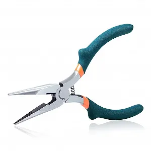 Мини плоскогубцы SPEEDWOX с длинным носом Тонкие 14,7 см Прецизионные кусачки для проволоки Маленькие плоскогубцы для ювелирных изделий Плоскогубцы для проволоки с выпуклыми плечами и зубчатыми губками Профессиональный инструмент для бисероплетения Хобби DIY - Фото 1