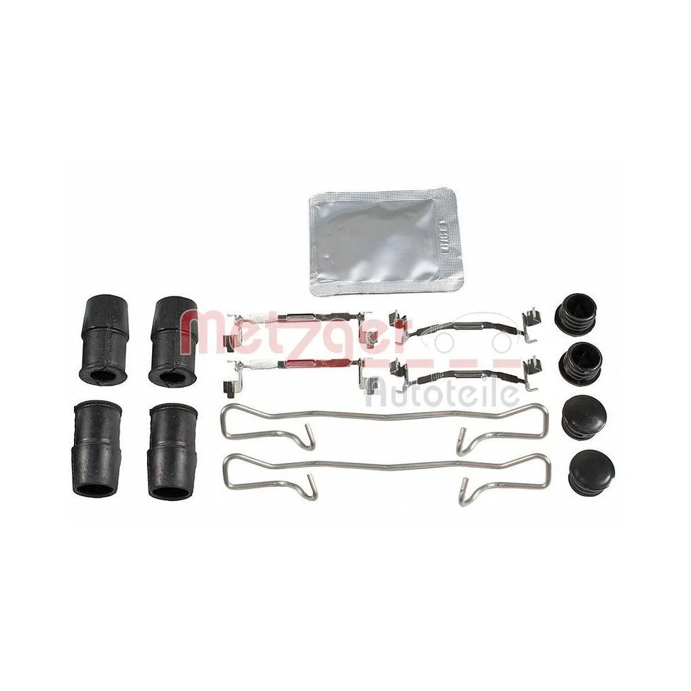 Комплект аксесуарів, гальмівні колодки дискові METZGER 109-0145 GREENPARTS для, задня вісь, фото №1