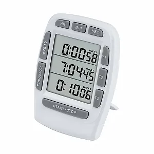 Купить Таймер цифровой Jayron JR-KT001 3-канальный LCD Магнитный - Фото 1 Таймер цифровой Jayron JR-KT001 3-канальный LCD Магнитный - Фото 1
