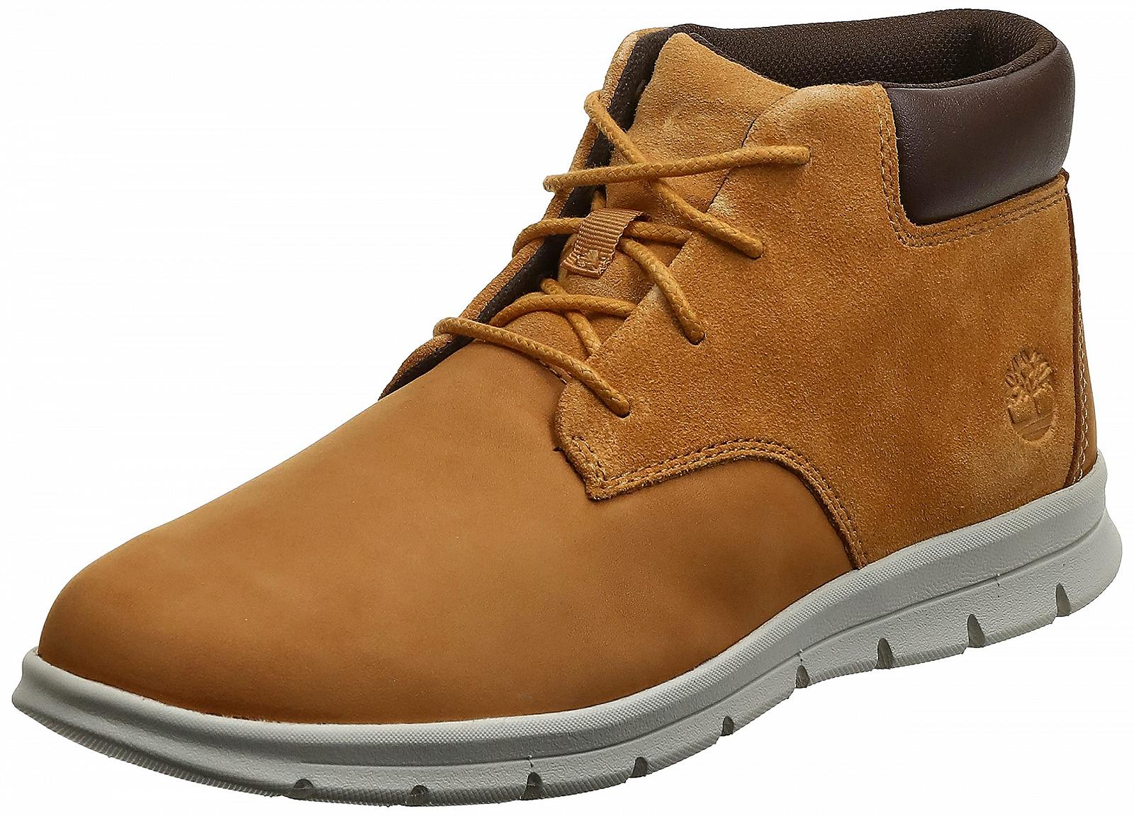 Ботинки Timberland Graydon Кожаные Chukka Коричневый нубук, фото №1
