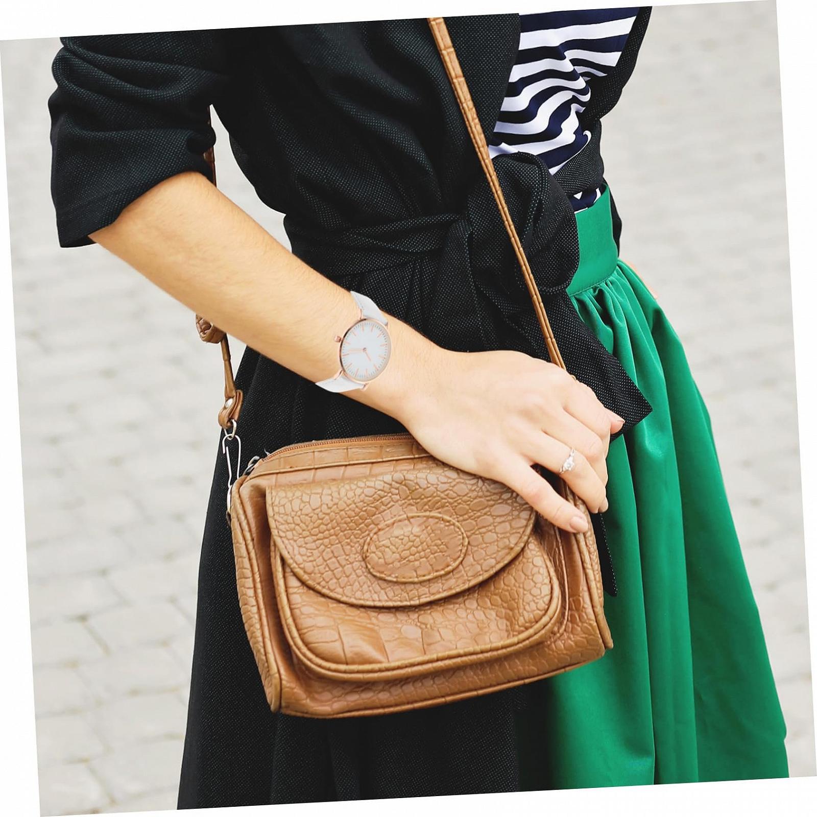 Жіночий наручний годинник Healvian з ПУ браслетом, фото №3