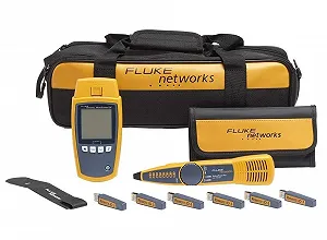 Набор кабельного тестера Fluke Networks MS-POE-KIT MicroScanner Желтый - Фото 1