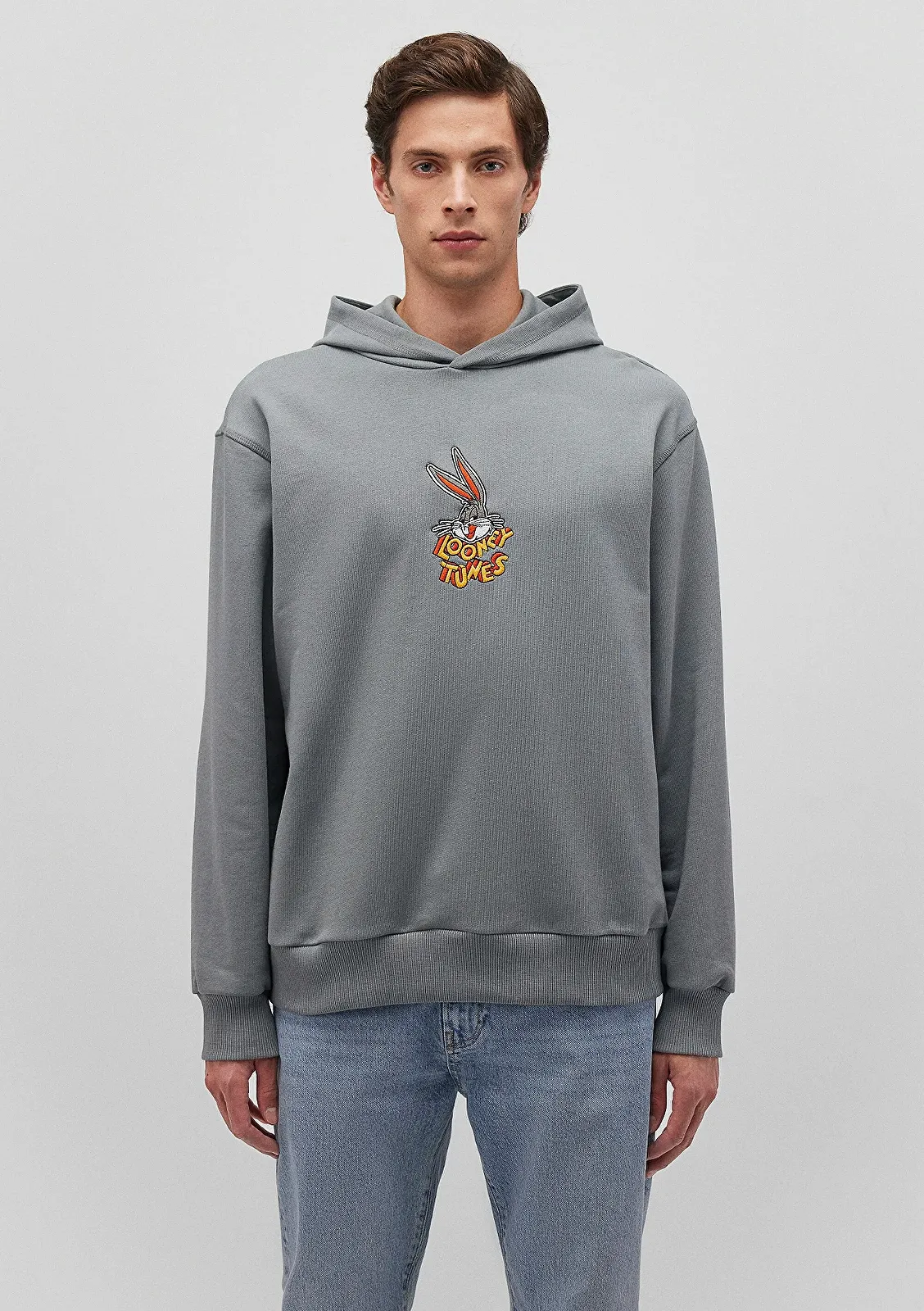 Мужская толстовка MAVI LOONEY TUNES SWEATSHIRT Grey Melange - L, фото №2 Мужская толстовка MAVI LOONEY TUNES SWEATSHIRT Grey Melange - L, фото №2