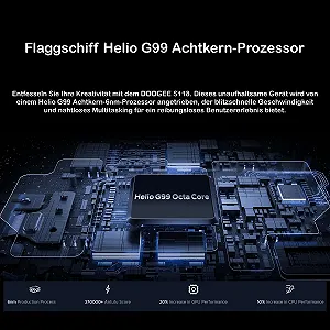Смартфон DOOGEE S 118 20GB RAM + 512GB ROM 10800mAh 6.58 дюймів FHD+ 120Hz 50MP Android 14 Octa Core 4G Dual SIM GPS NFC Fingerprint Червоний synthetic.ua - Фото 1