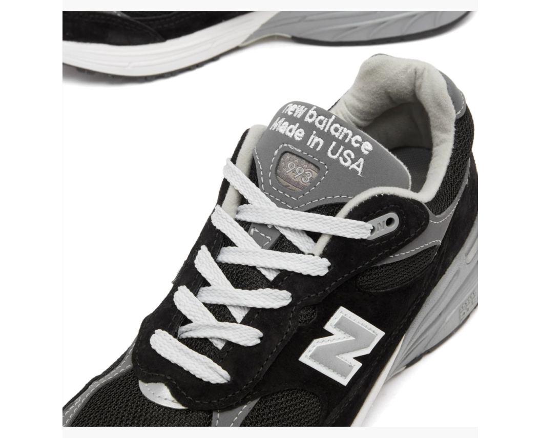Кросівки New Balance93 Black Grey 37, фото №3