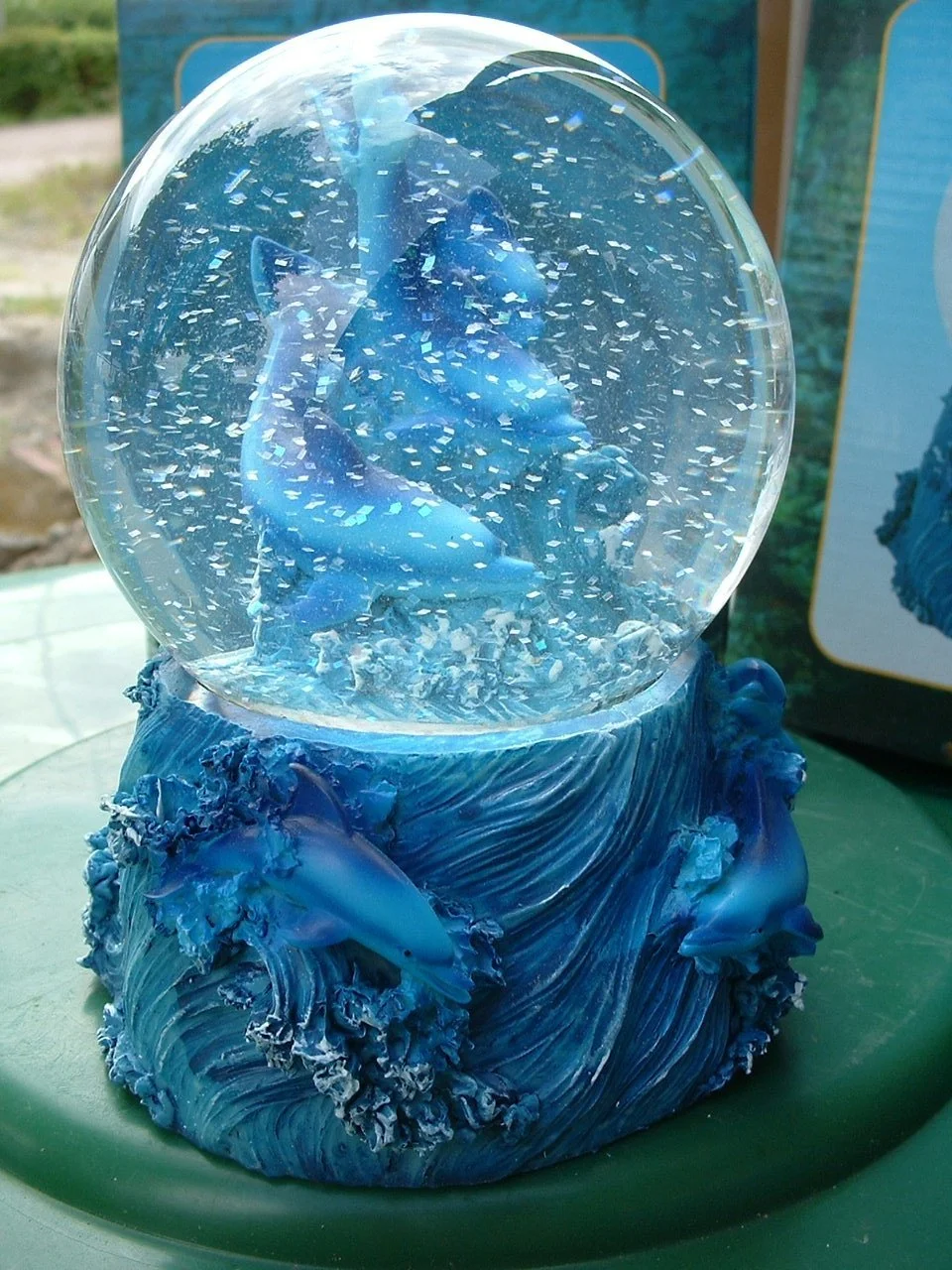 Снігова куля Великий Дельфін, 14 см, фото №2