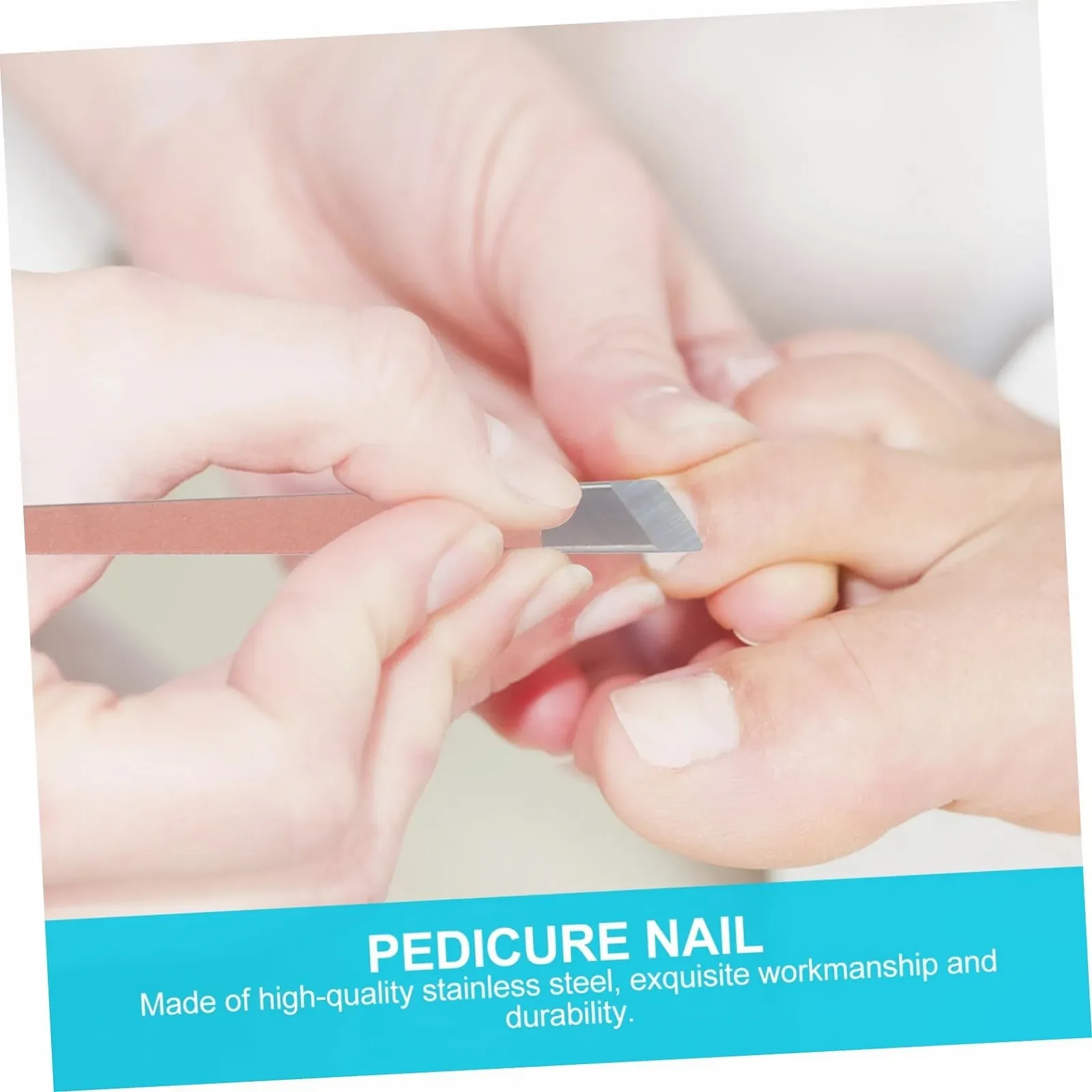 Набор для маникюра PACKOVE 16 шт. с кусачками, пилочкой и инструментами из нержавеющей стали для профессионального ухода, фото №9