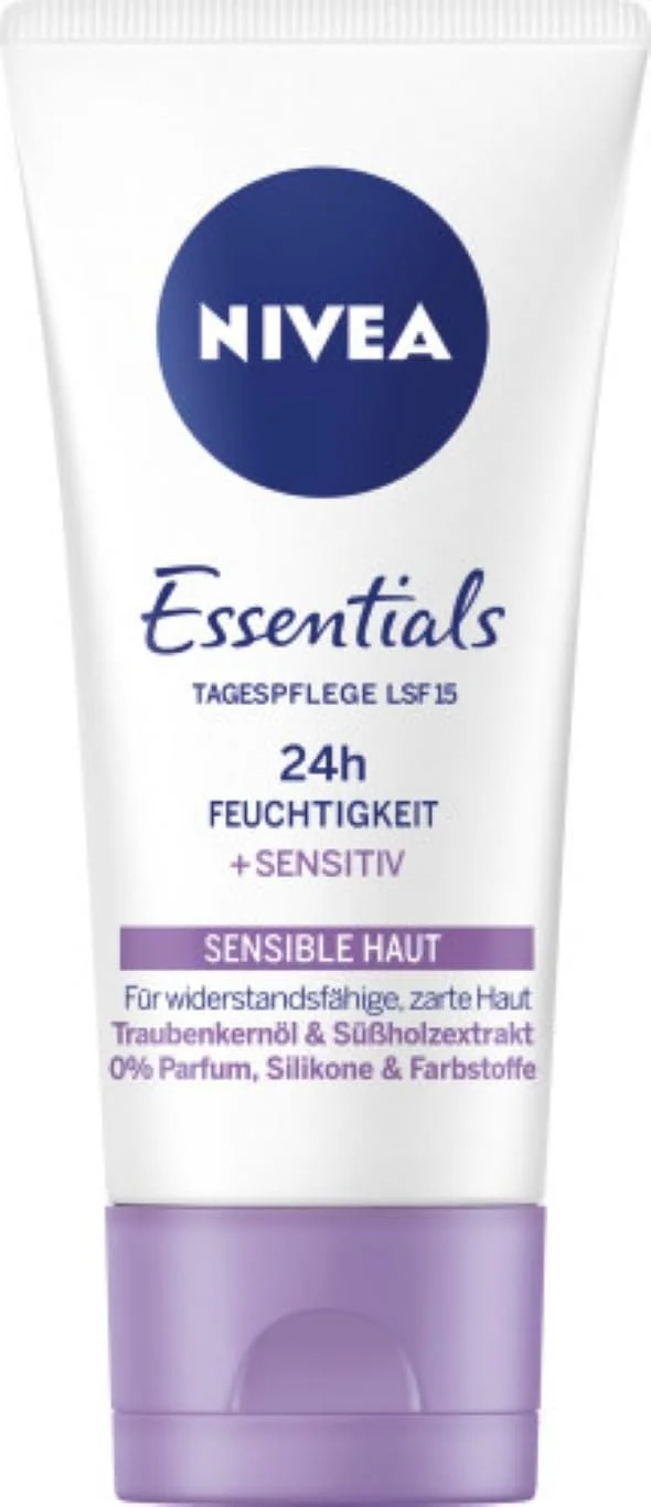 Дневной крем NIVEA Soothing для чувствительной кожи с маслом виноградных косточек и экстрактом солодки 50 мл, фото №1