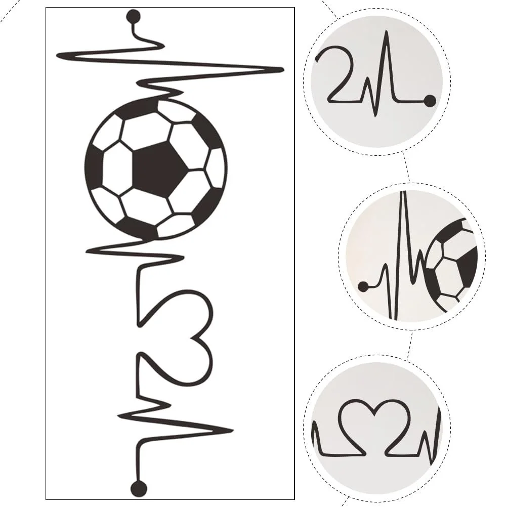 Набір наклейок на стіну Abaodam Football PVC, фото №3