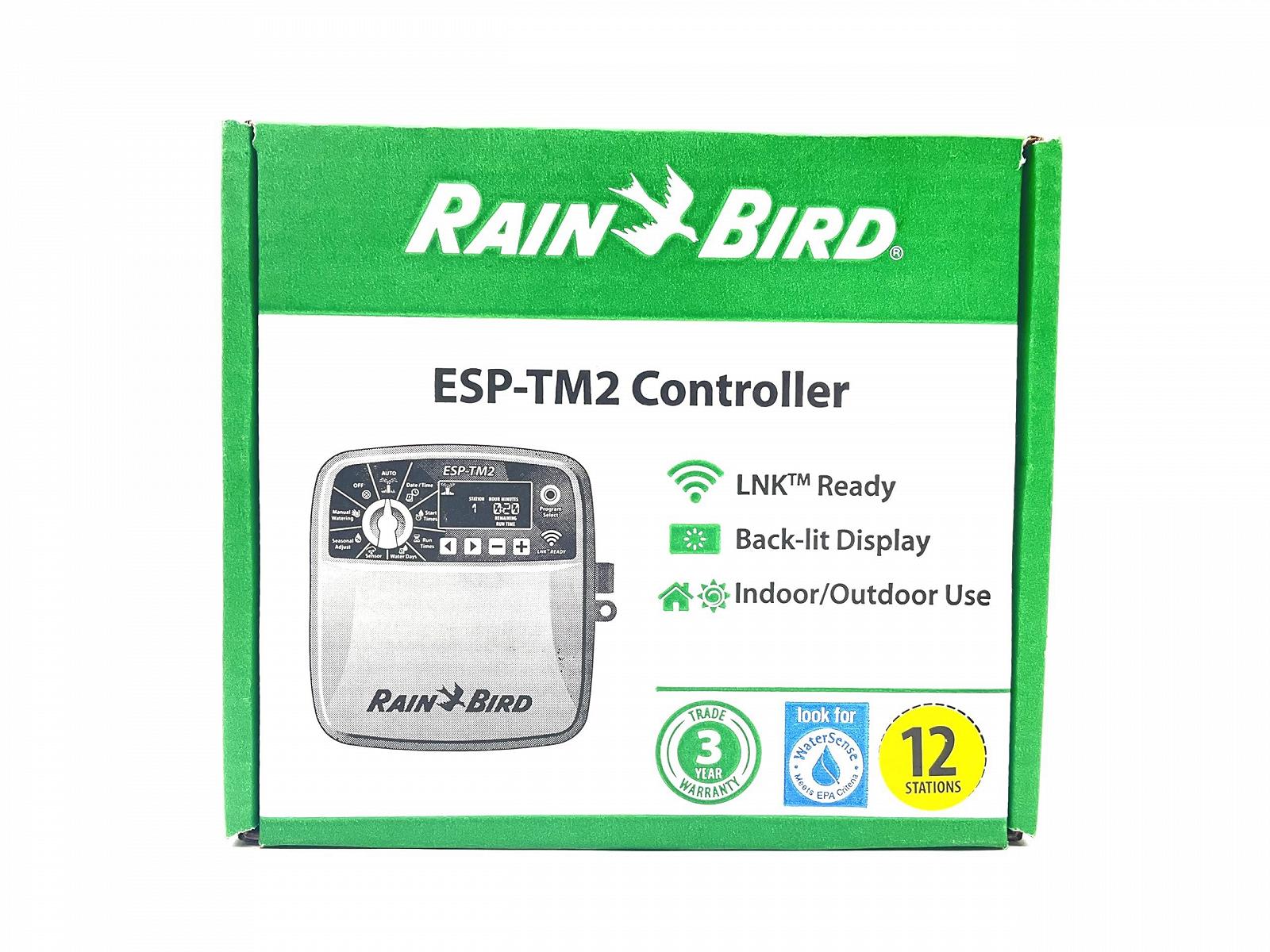 Контролер, таймер Rain Bird ESP-TM2 230 V 12 станцій для внутрішнього та зовнішнього використання, фото №2