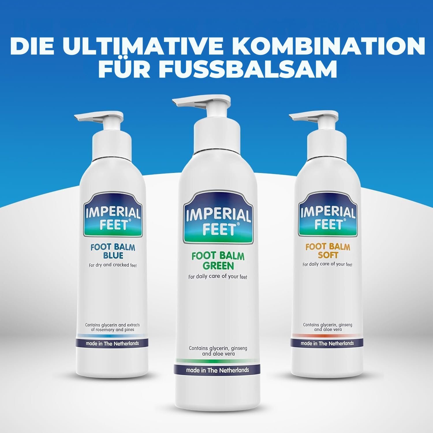 Бальзам для ніг Imperial Feet Foot Balm Soft з медом та алое зволожувальний без ароматизаторів 150 мл, фото №6