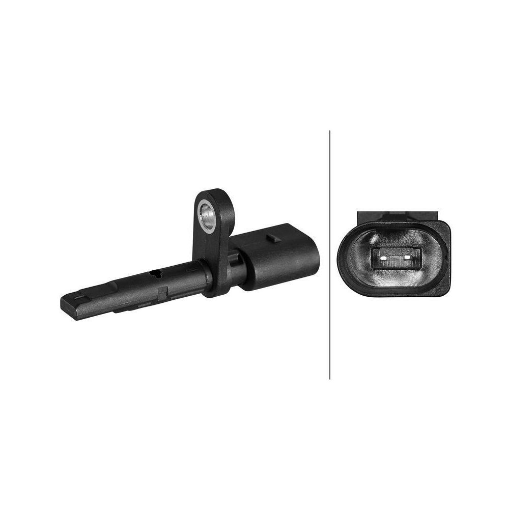 Датчик частоти обертання колеса HELLA 6PU 358 218-481 для AUDI VW, задня вісь, фото №1