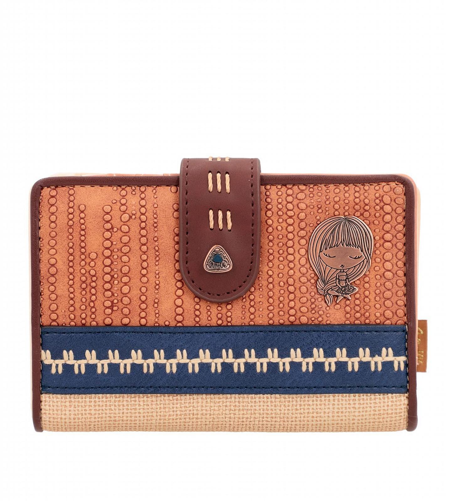 Гаманець Anekke Середній Жіночий Твердий Етнічний принт Різнокольоровий, фото №3 Гаманець Anekke Середній Жіночий Твердий Етнічний принт Різнокольоровий, фото №3