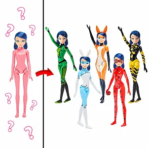 Кукла BANDAI Miraculous Ladybug Marinette Colour Change Surprise цена на synthetic.ua - Фото 1 Кукла BANDAI Miraculous Ladybug Marinette Colour Change Surprise synthetic.ua - Фото 1