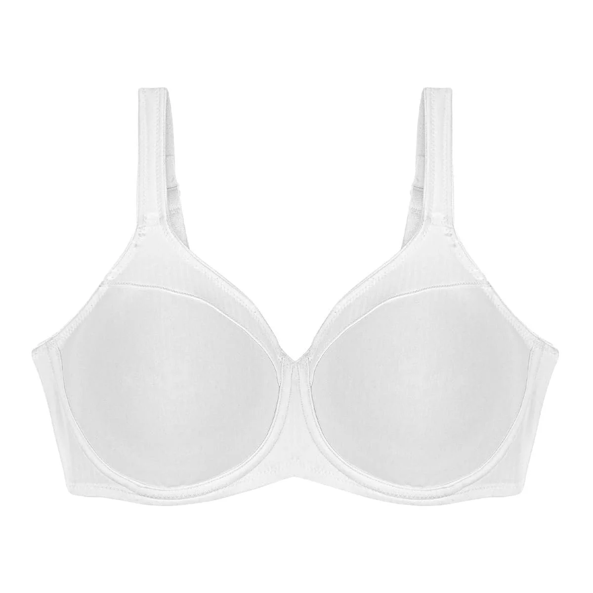 Бюстгальтер-мінімайзер Triumph Modern Soft & Cotton W01 100D Білий, фото №2 Бюстгальтер-мінімайзер Triumph Modern Soft & Cotton W01 100D Білий, фото №2