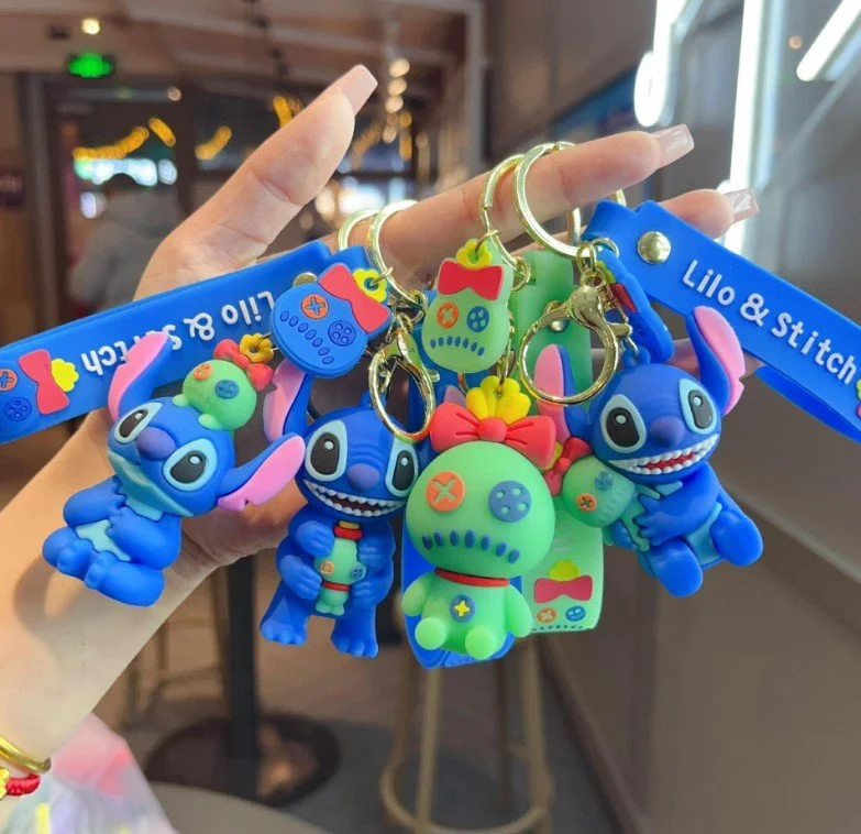 Брелок Ліло та Стіч Чуча Stitch Scrump фігурка іграшка для ключів, рюкзака, сумки 7 см, фото №6 Брелок Ліло та Стіч Чуча Stitch Scrump фігурка іграшка для ключів, рюкзака, сумки 7 см, фото №6