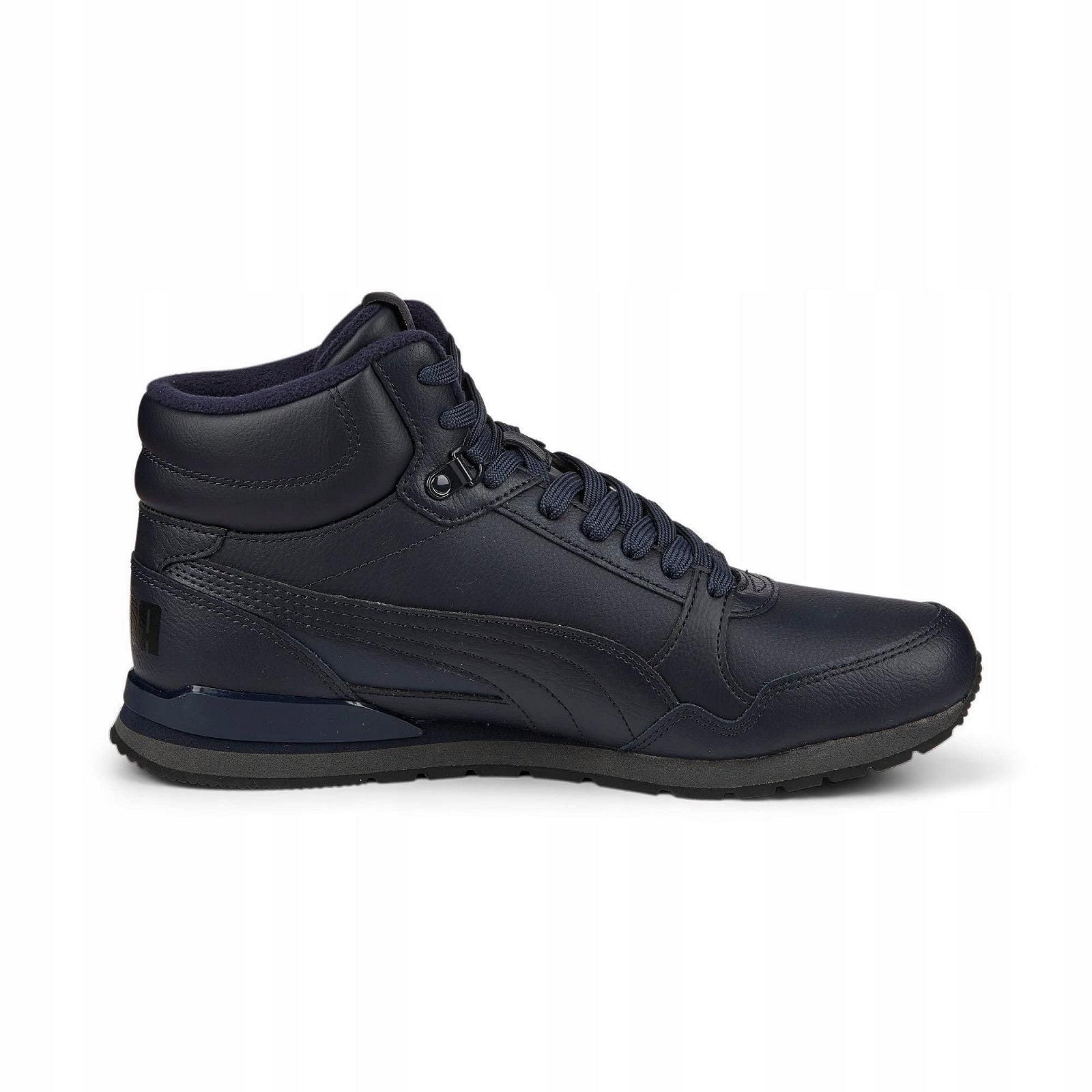 Кроссовки PUMA ST Runner v3 Mid L Parisian Night темно-синие (387638 04), утепленные, фото №3