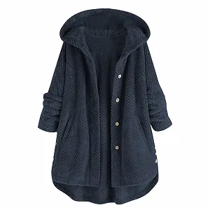 Зимове пальто жіноче на блискавці Повсякденна - Фото 1