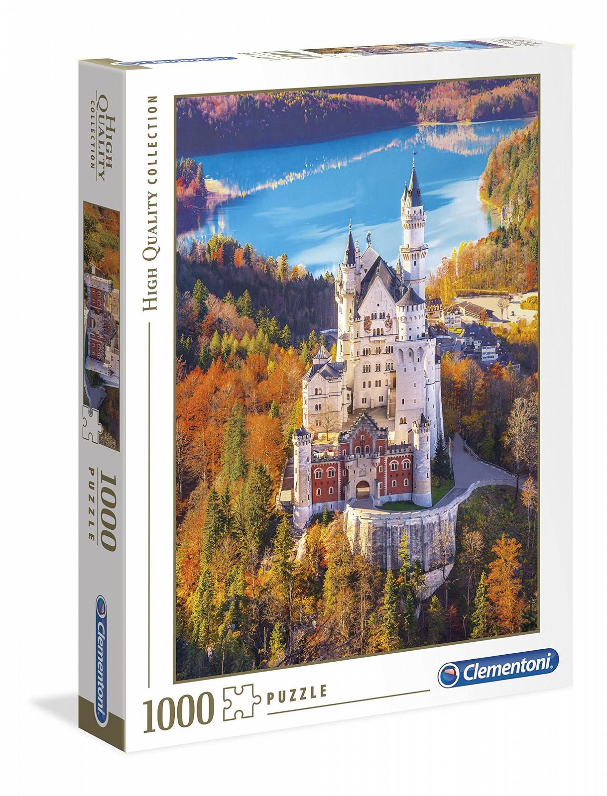Пазл Clementoni High Quality Collection Neuschwanstein 1000 деталей Різнокольоровий, фото №1