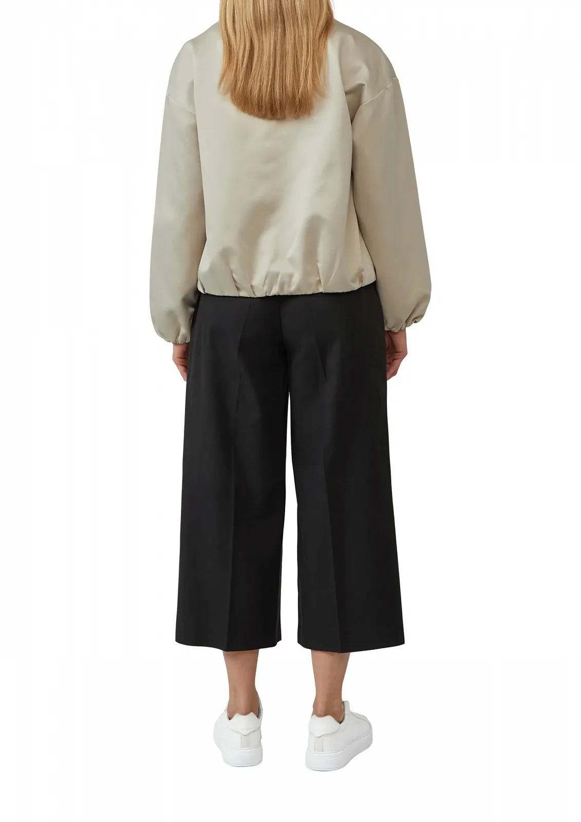 Блузон s.Oliver BLACK LABEL атласний оверсайз з еластичним низом, фото №6 Блузон s.Oliver BLACK LABEL атласний оверсайз з еластичним низом, фото №6