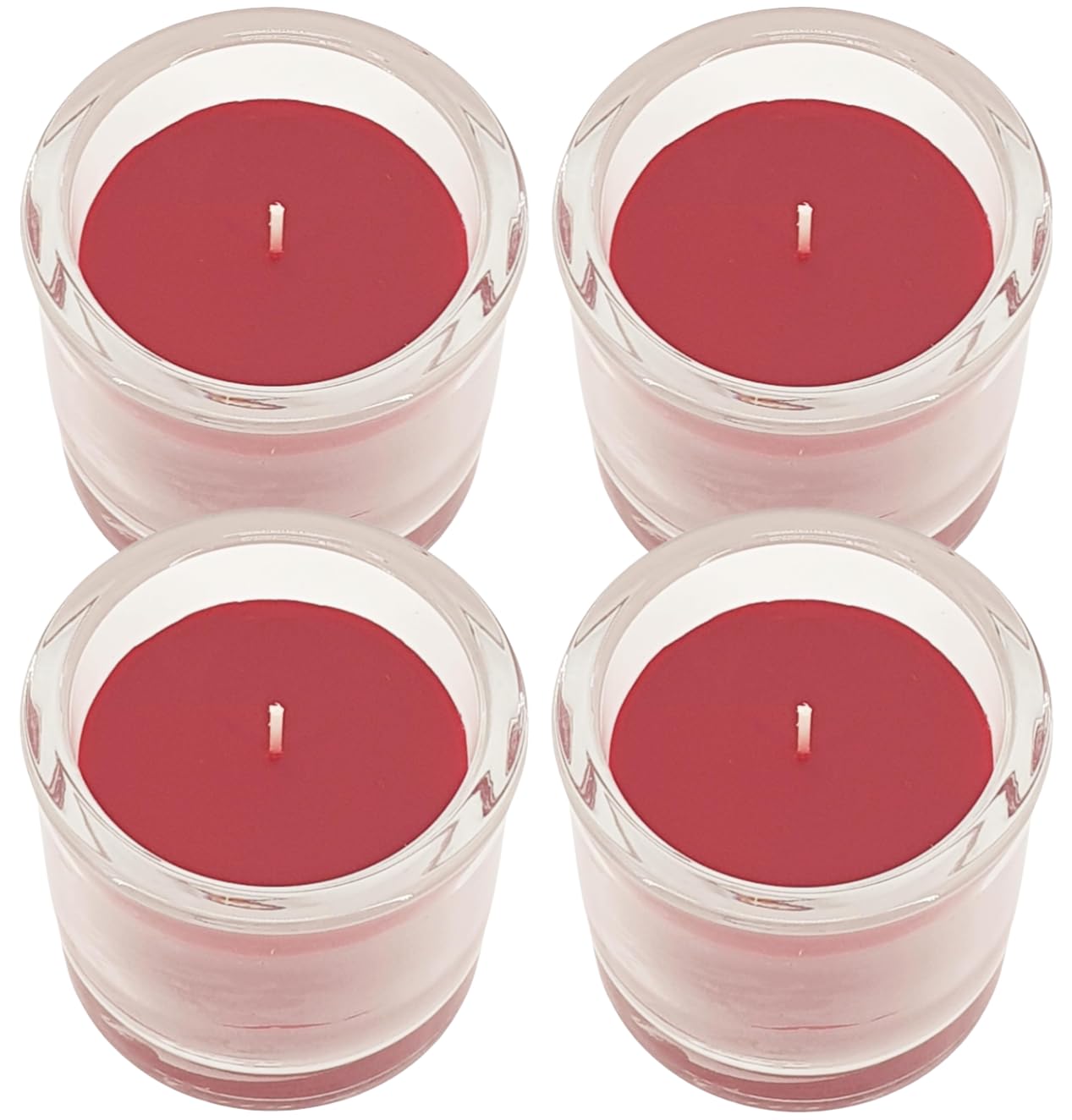 Набір 4 GALA Flavour Gala Candle Ароматичні свічки у склі Яблуко Кориця, фото №2