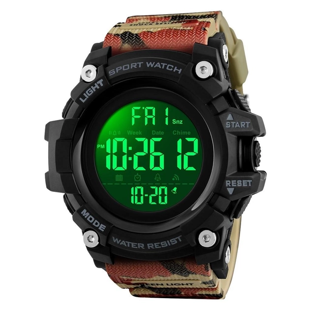 Часы наручные Skmei 1384 Оriginal Camouflage 1384CMRD Мужские, фото №2