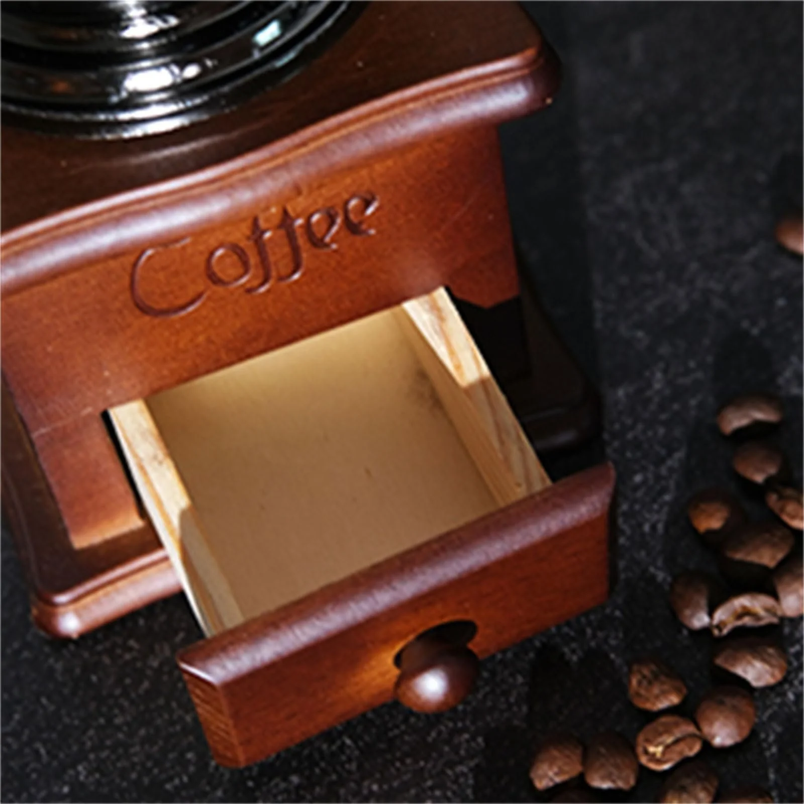 Ручная Кофемолка Elegante Керамические Жернова Ручка Деревянная, фото №8 Ручная Кофемолка Elegante Керамические Жернова Ручка Деревянная, фото №8