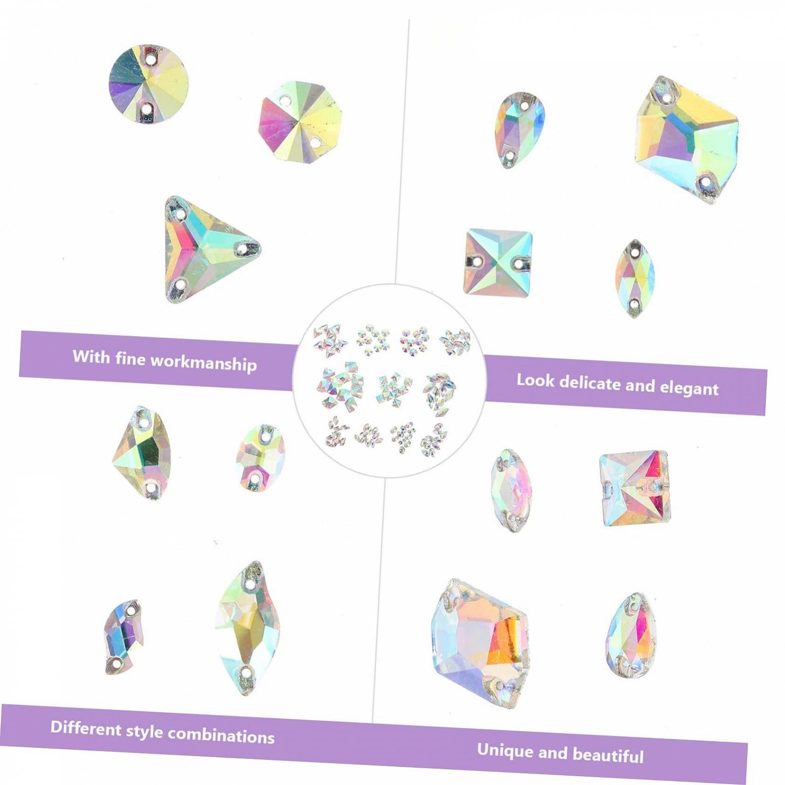 Скляні намистини Змішаний стиль 120 шт., фото №9