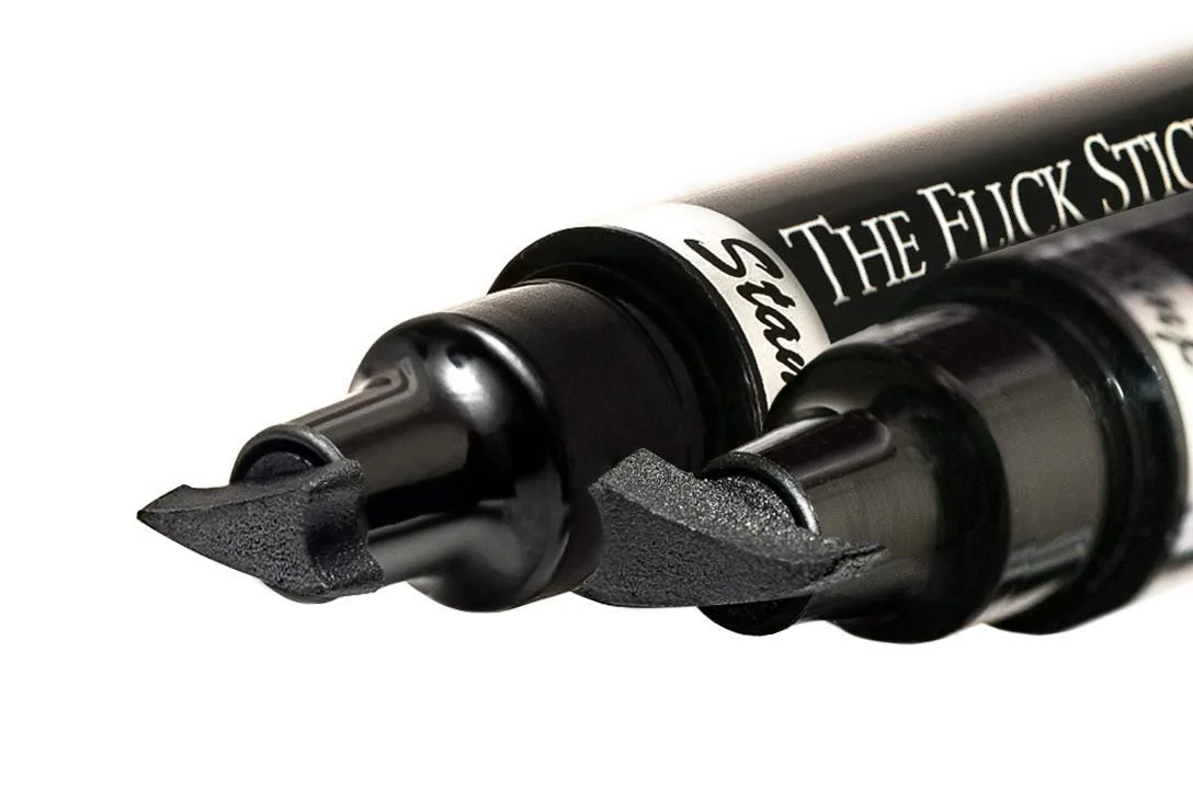 Маркери Lovoir Vamp Style Winged Eyeliner Stamp Black водостійка Чорний, фото №7