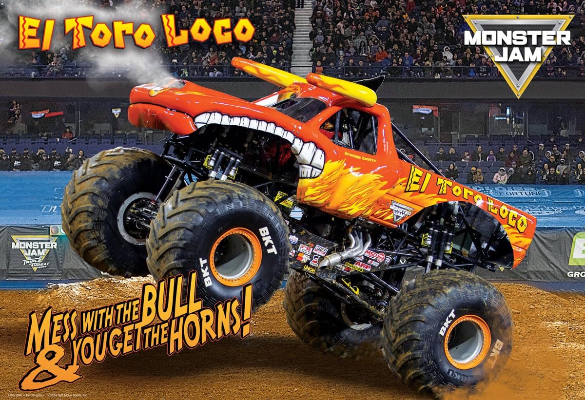 Пазл Monster Jam El Toro Loco, фото №2 Пазл Monster Jam El Toro Loco, фото №2