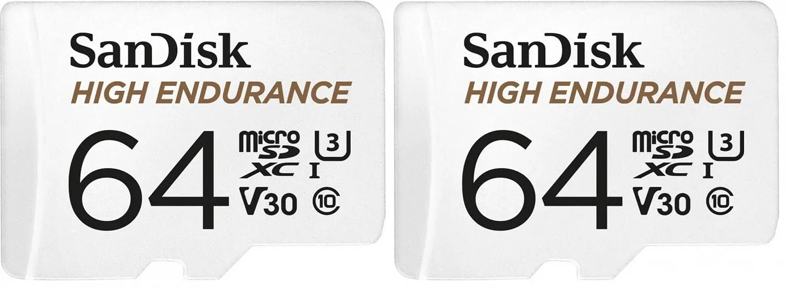 Карта памяти SanDisk High Endurance 64GB microSDXC + Adapter (Pack of 2), фото №1 Карта памяти SanDisk High Endurance 64GB microSDXC + Adapter (Pack of 2), фото №1