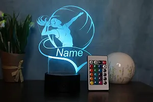 Настольная лампа Волейболист Персонализированная LED Диммируемая - Фото 1