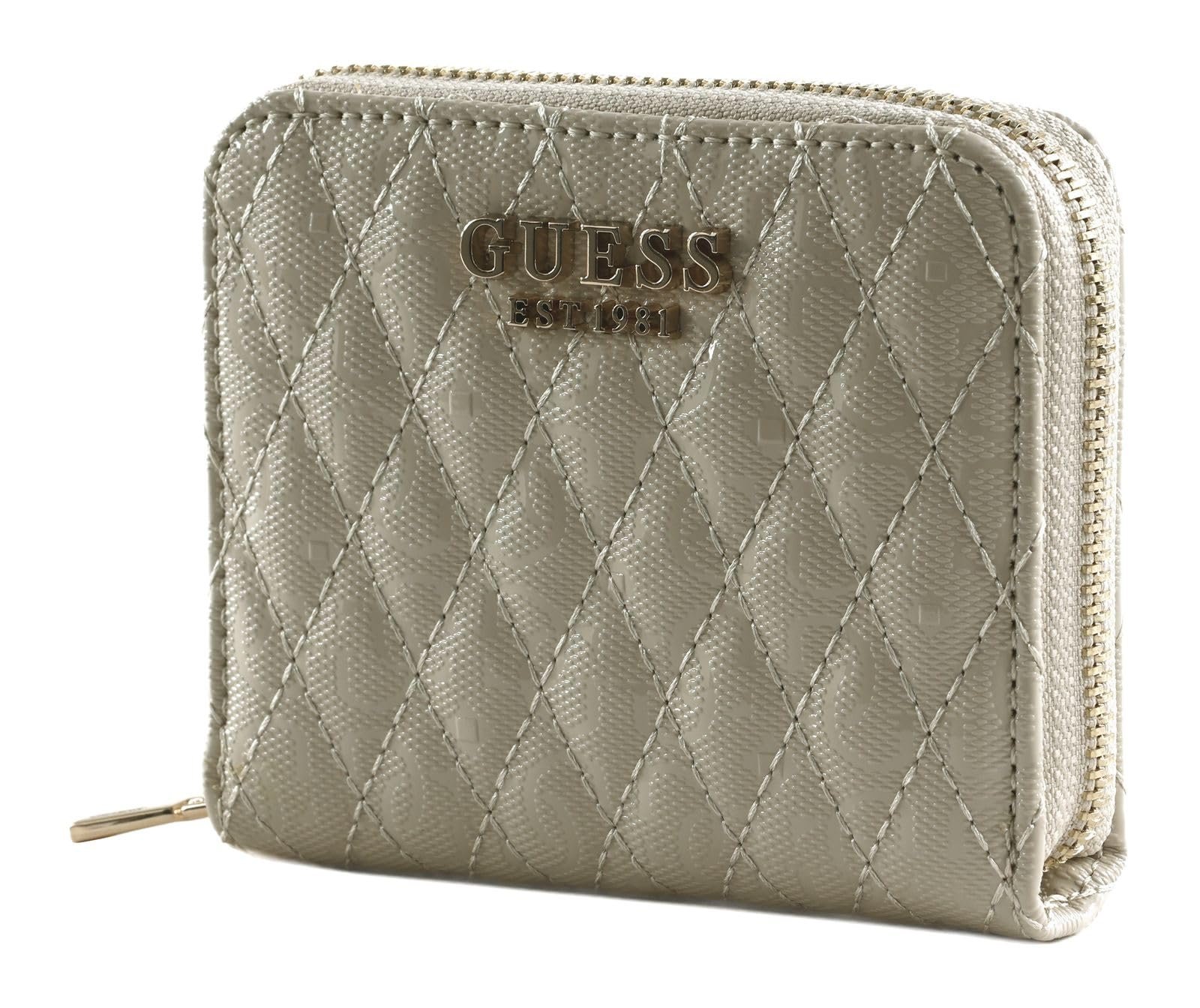 Гаманець GUESS Betula Small Zip Around S Taupe, фото №3