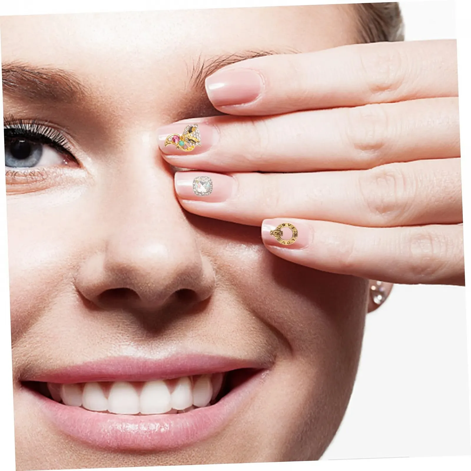 Стразы Тип PLAFOPE 50 шт. Камни для ногтей Кристаллы Декор Бриллианты для ногтей, фото №3