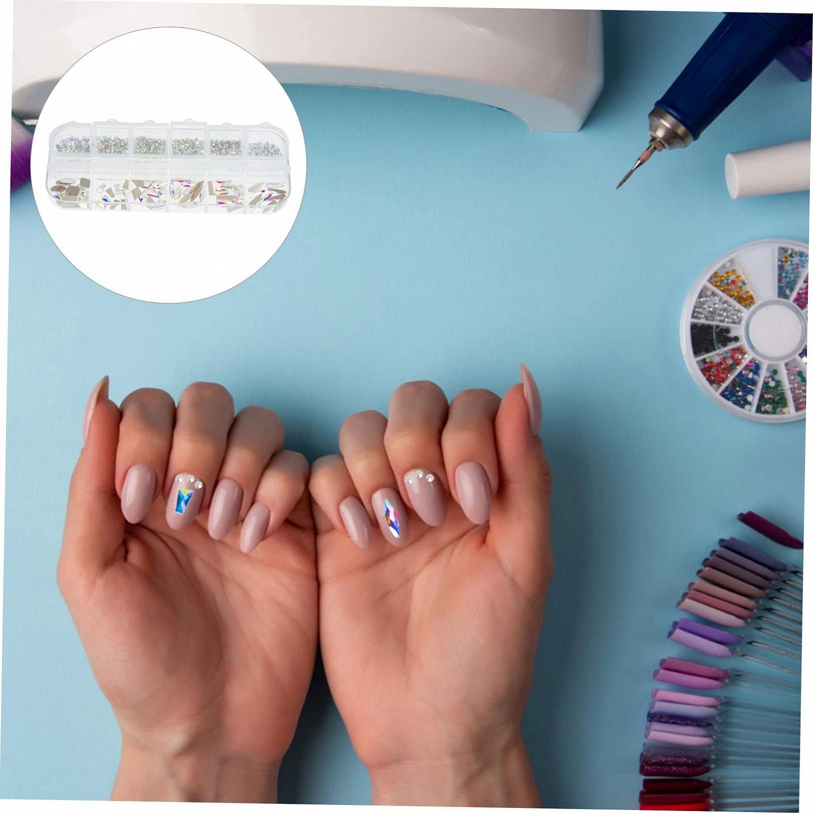 Стразы для ногтей FOMIYES AB, 1 коробка, фото №6