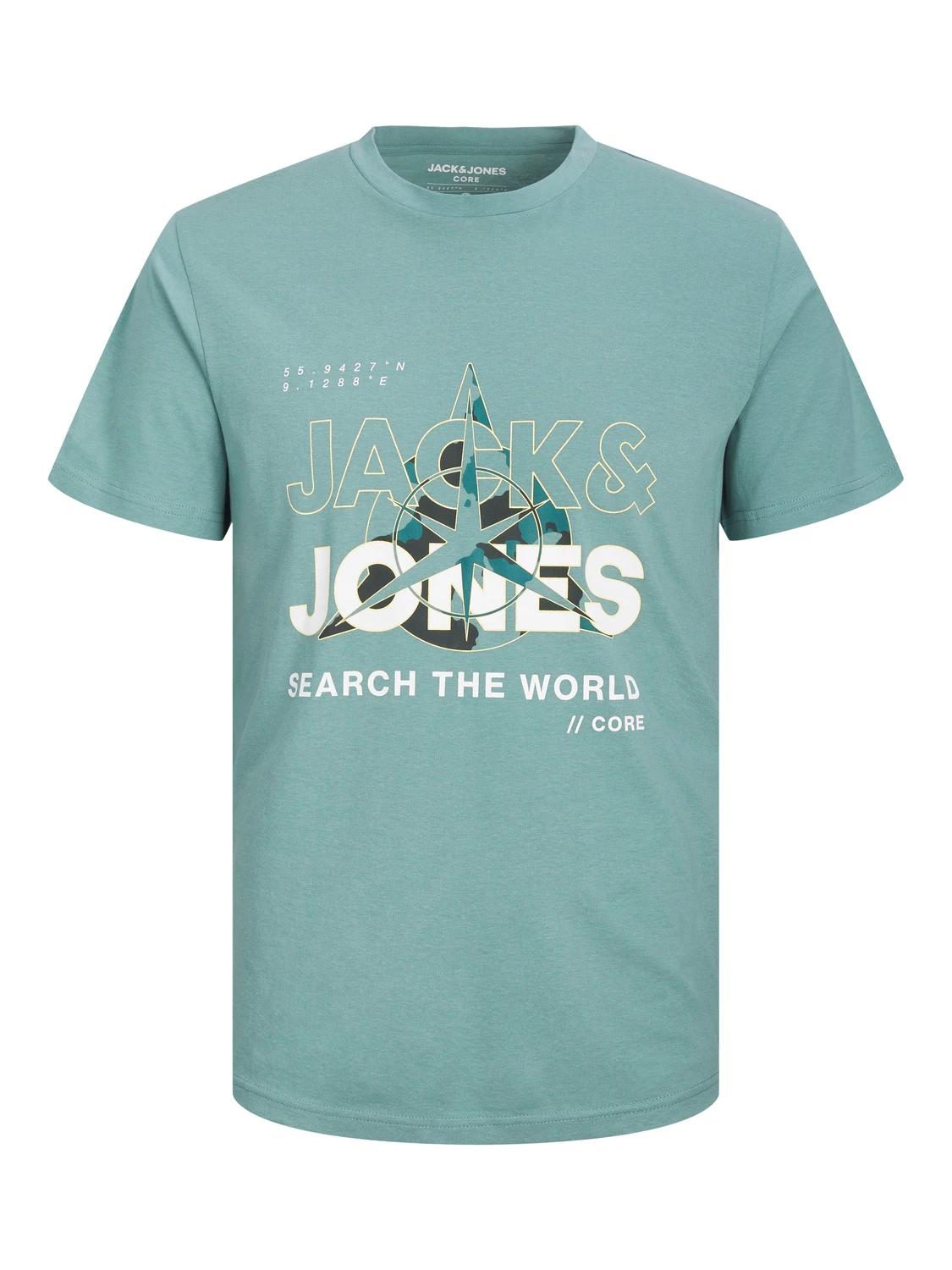 Футболка Jack&Jones 12228391-Trellis Голубой XL, фото №5