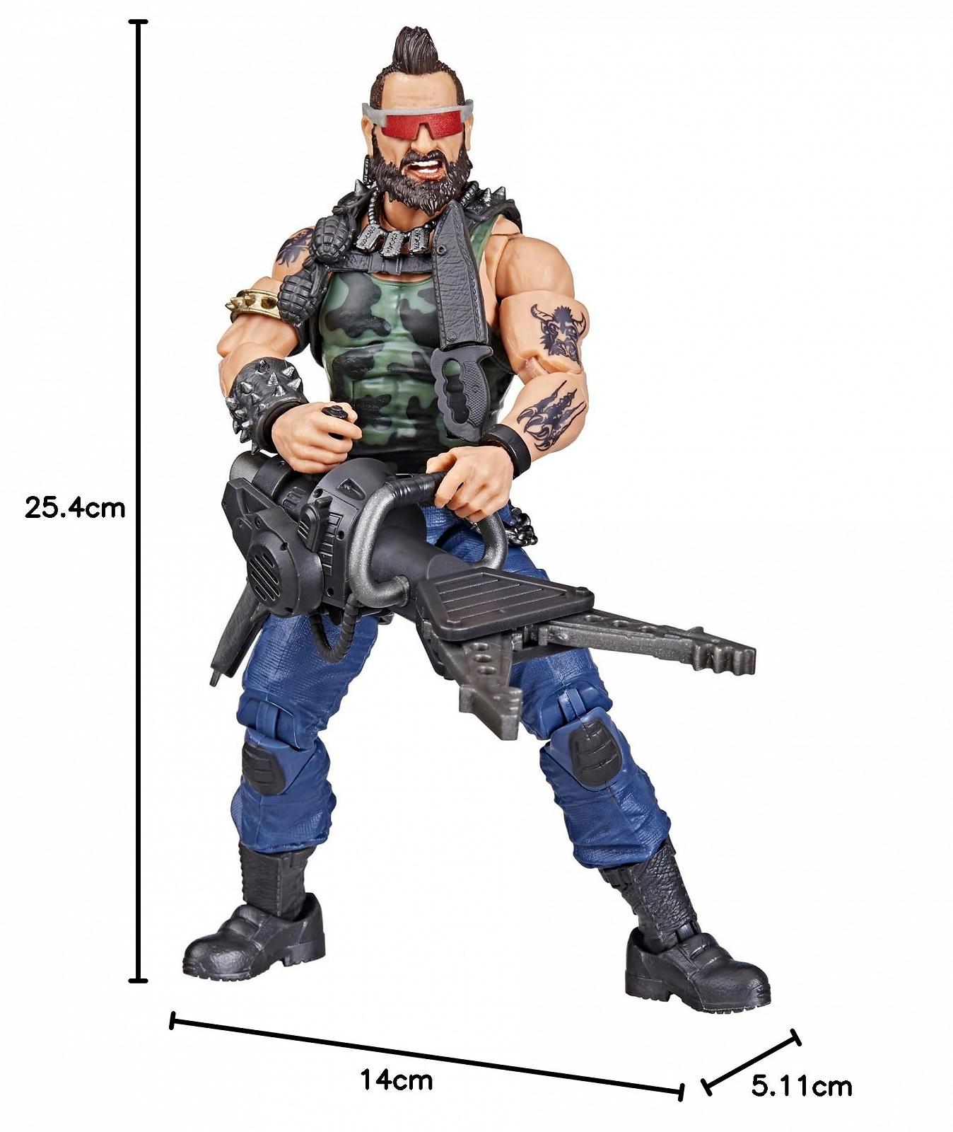 Фигурка G.I. Joe Classified Series Dreadnok Ripper, 102, 15 см, с 6 аксессуарами, фото №11