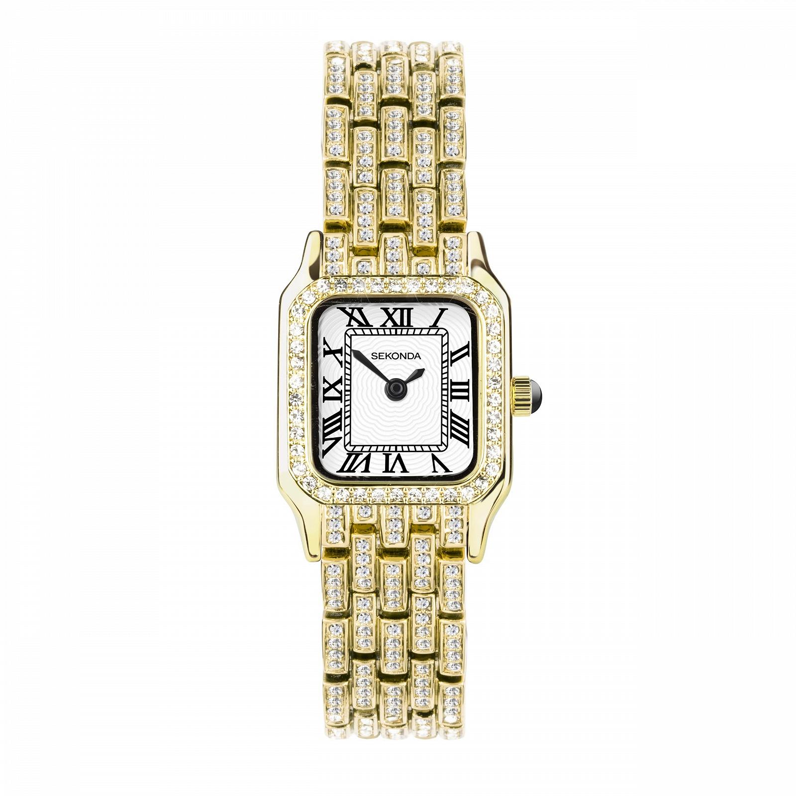 Жіночий годинник Кварцовий SEKONDA Classic Monica 22 мм Білий з аналоговим дисплеєм, фото №1