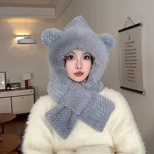 Шапка-ведмідь для дорослих synthetic.ua - Фото 1