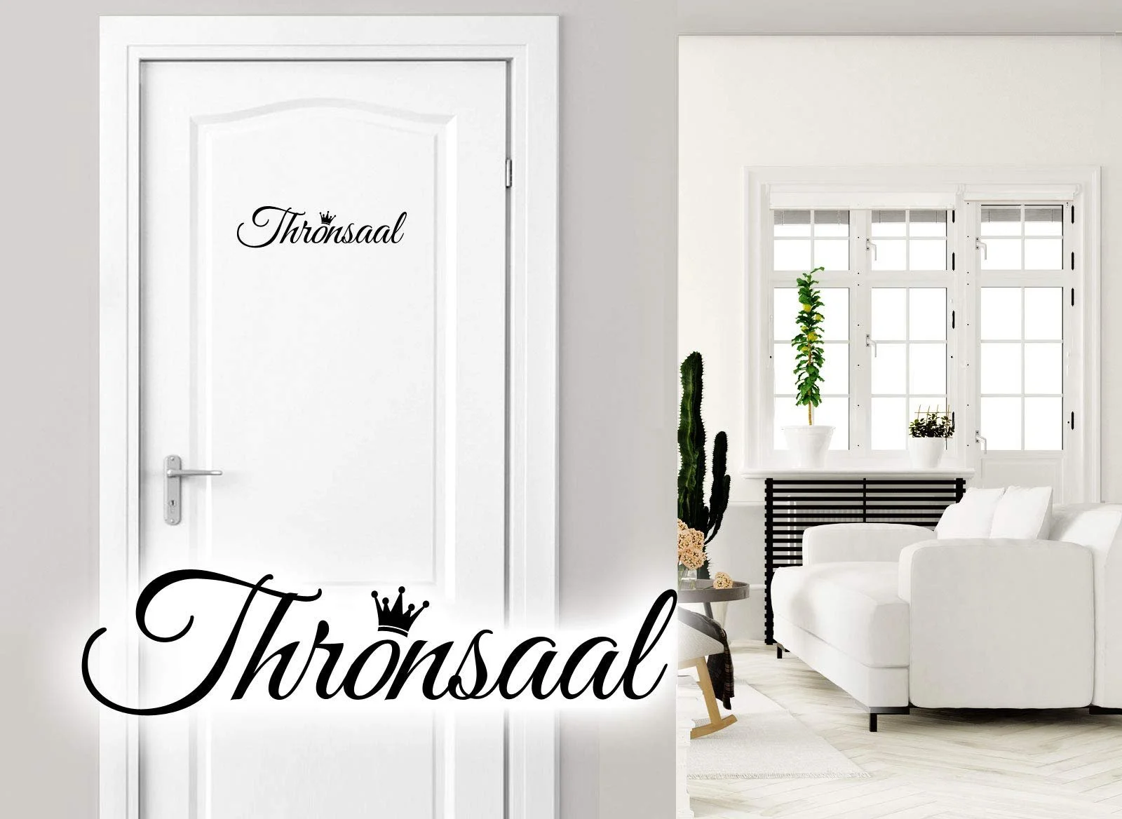 Наклейка на стену Gran Dora W3190 Корона Тронный зал, фото №3