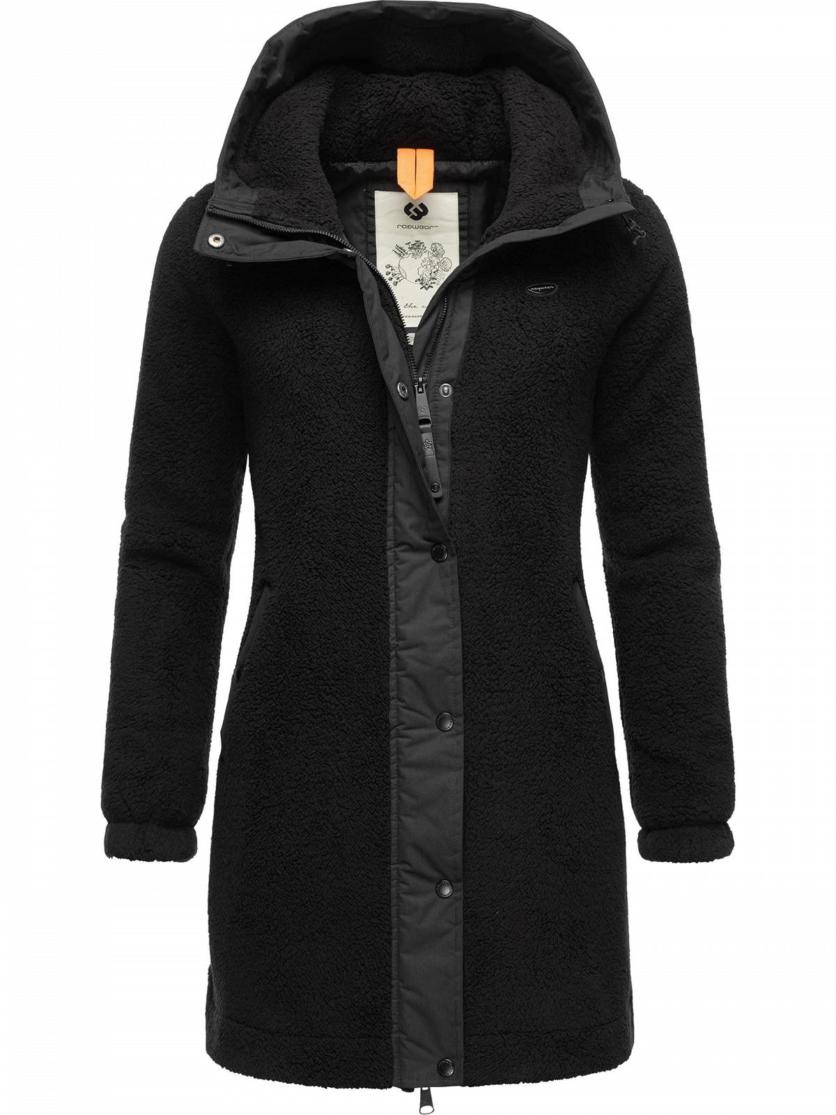Флисовая куртка Ragwear Cousy Женская Короткая Teddy Fleece Куртка Теплая с капюшоном, фото №4