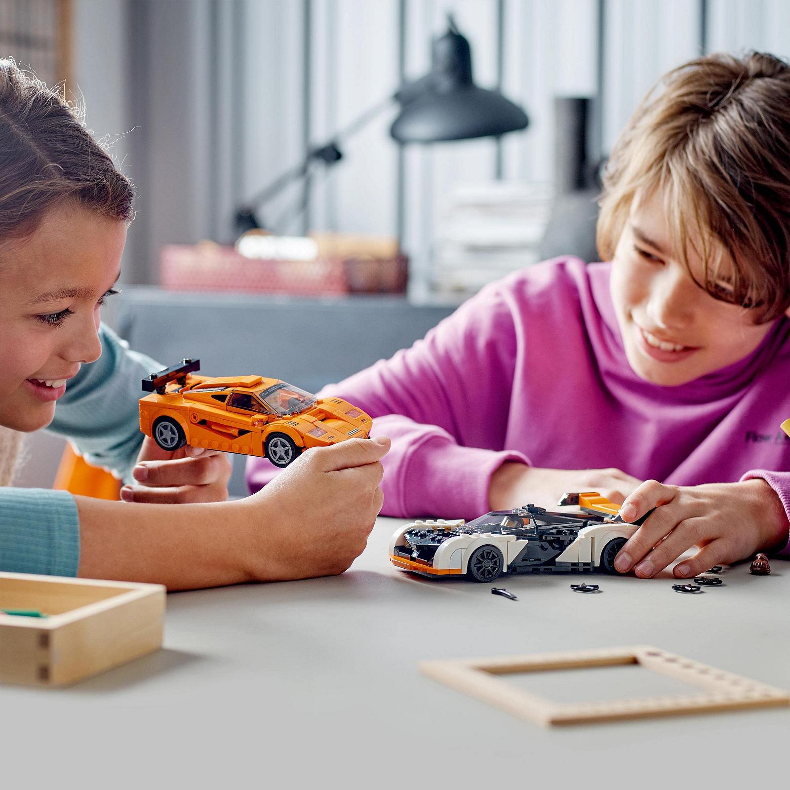 Конструктор LEGO Speed Champions McLaren Solus GT & McLaren F1 LM 76918, фото №6