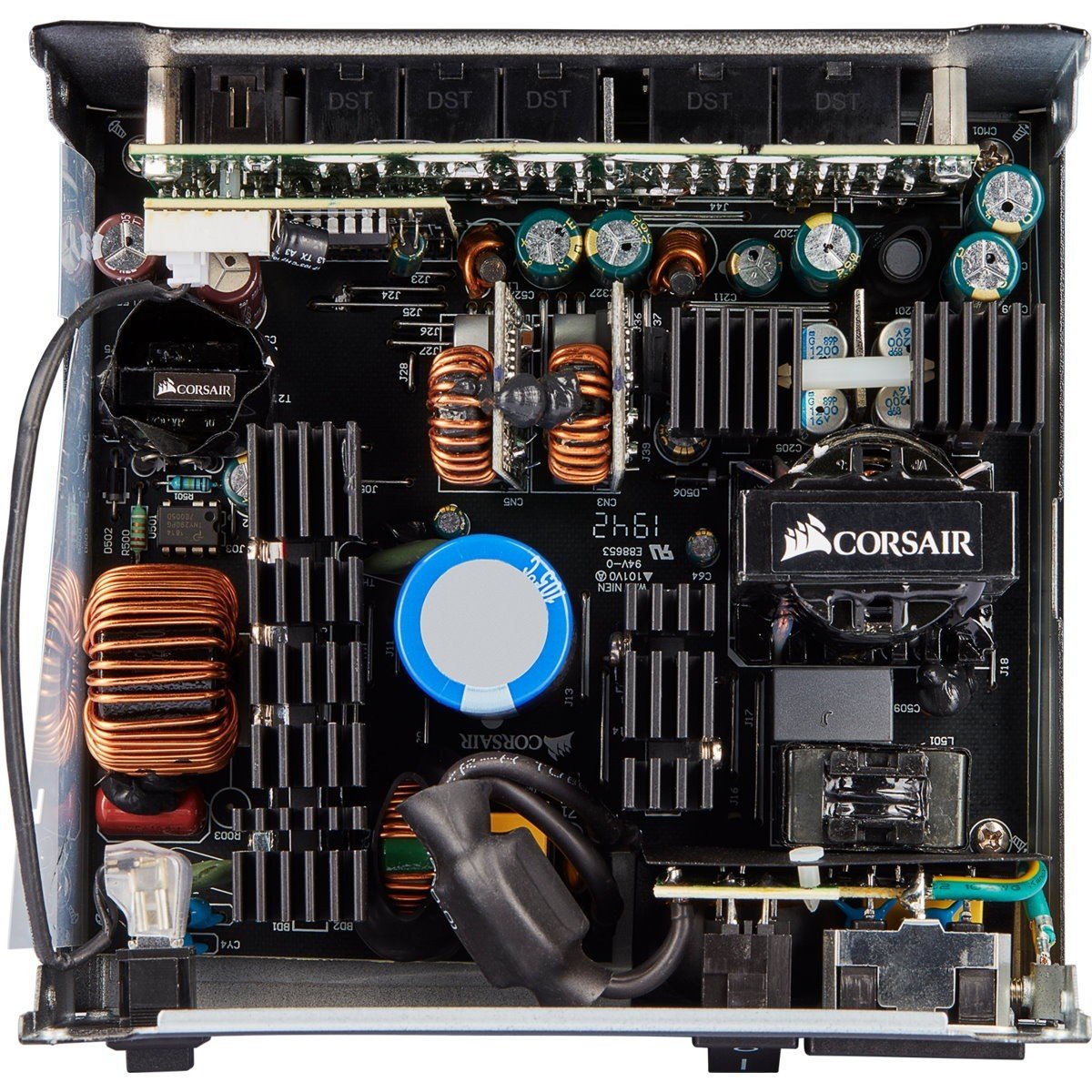 Блок живлення CORSAIR CX550F RGB 80 PLUS Bronze Black, фото №10