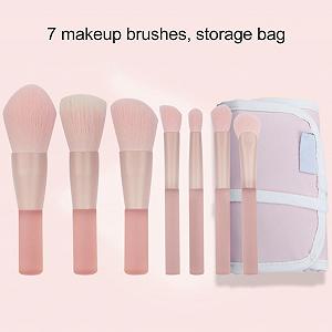 Набір міні-кистей для макіяжу 7 шт. synthetic.ua - Фото 1