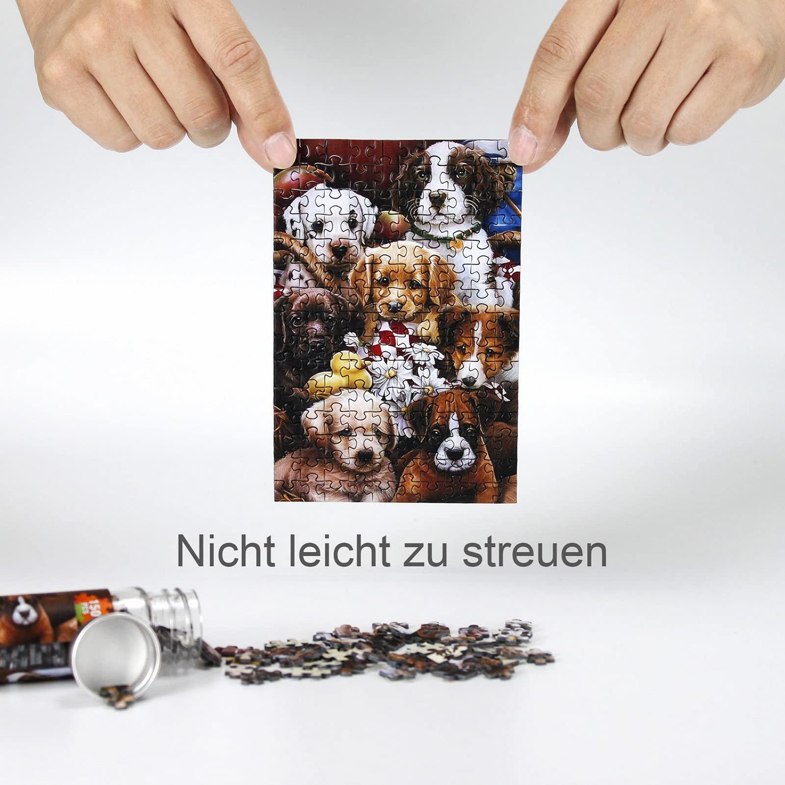 Набір міні-пазлів Micro Jigsaw Puzzles 4 шт. по 150 елементів 15х10 см, фото №4