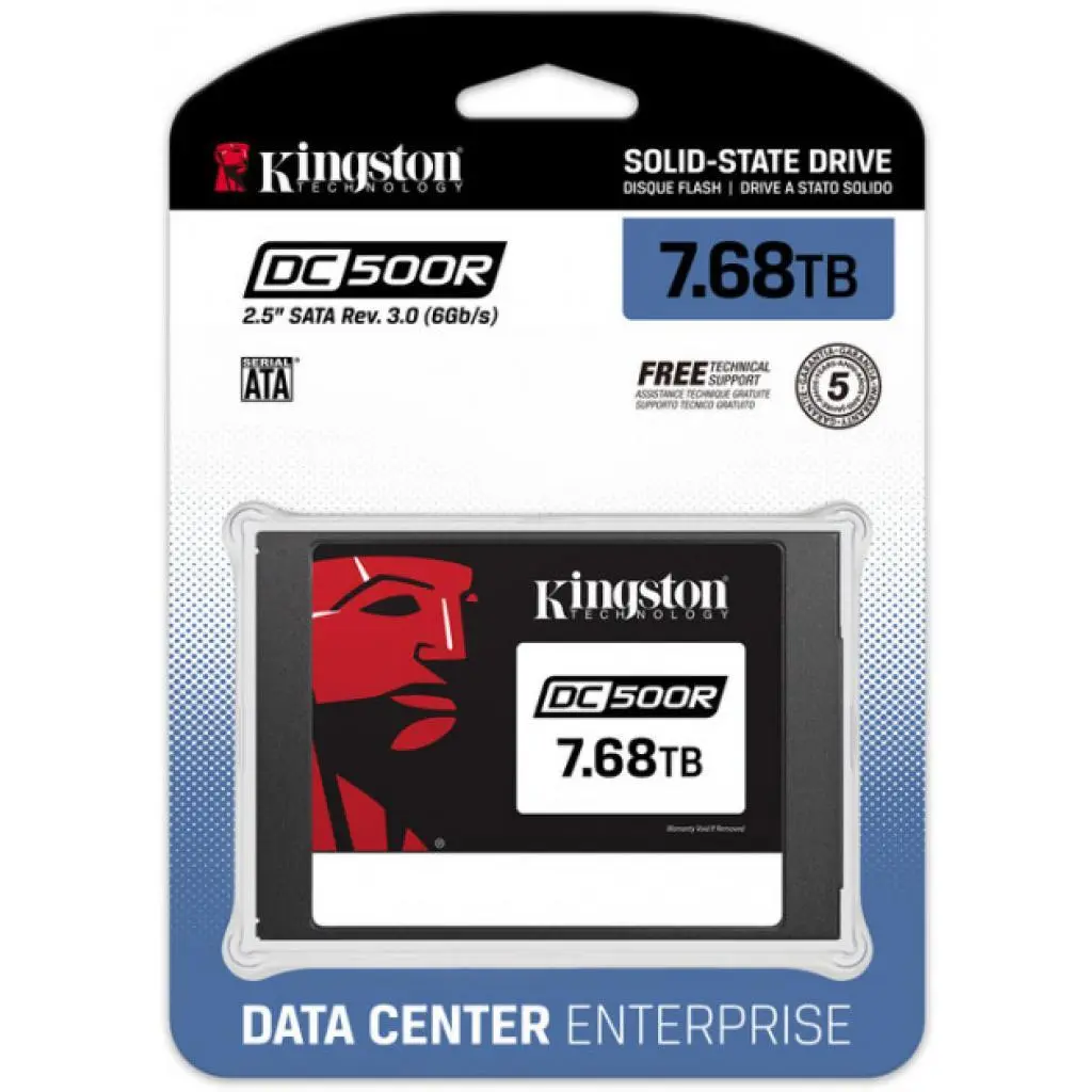 Накопичувач SSD 2.5" 7.68TB Kingston (SEDC500R/7680G), фото №3