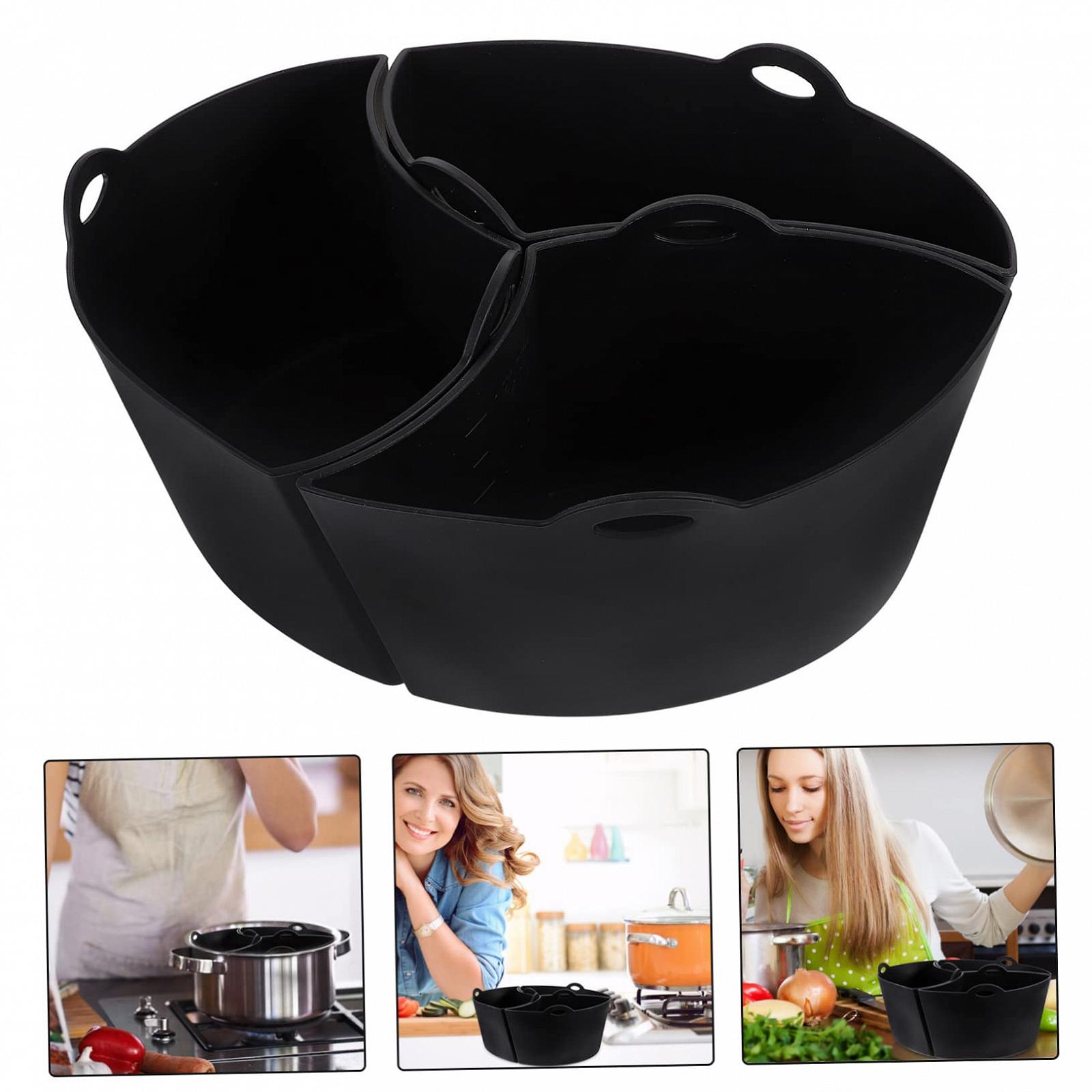 Вставка MAGICLULU Slow Cooker Liners для аэрогрилей силиконовые легкие в уходе многоразовые покрытие силикагель, фото №4 Вставка MAGICLULU Slow Cooker Liners для аэрогрилей силиконовые легкие в уходе многоразовые покрытие силикагель, фото №4