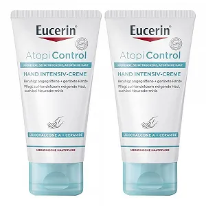 Крем для рук EUCERIN Atopicontrol Інтенсивний 2 x 75 мл - Фото 1