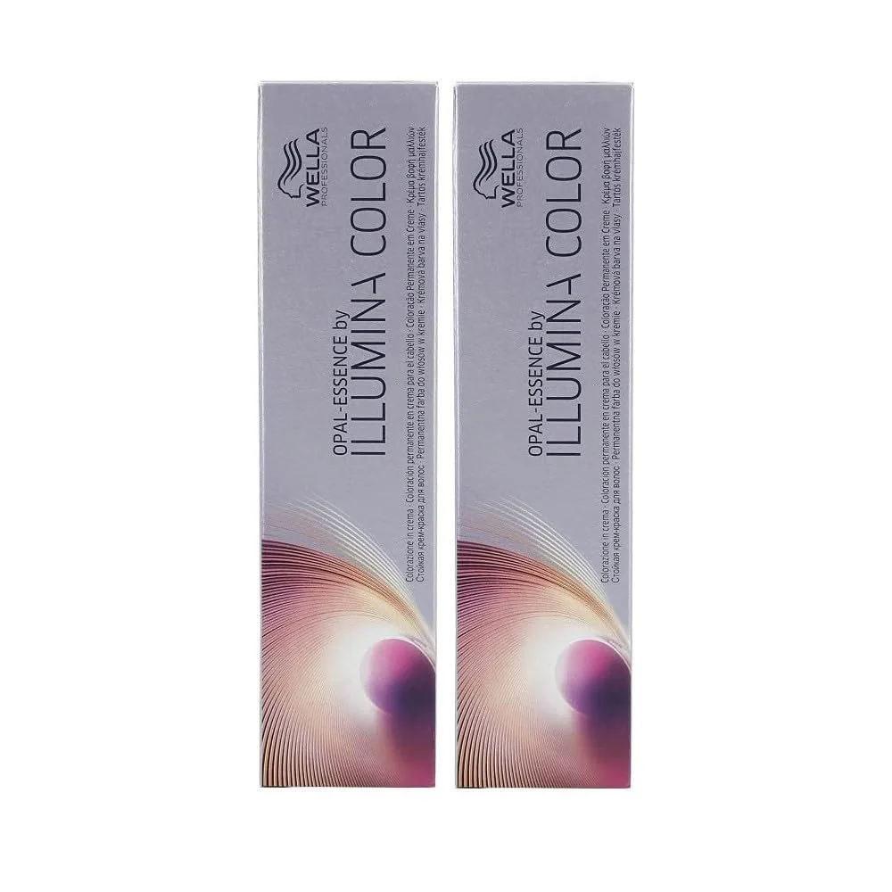 Фарба для волосся Wella Professionals Illumina Colour Opal Essence Titanium Rose, набір 2 шт (2 x 60 мл), фото №2 Фарба для волосся Wella Professionals Illumina Colour Opal Essence Titanium Rose, набір 2 шт (2 x 60 мл), фото №2