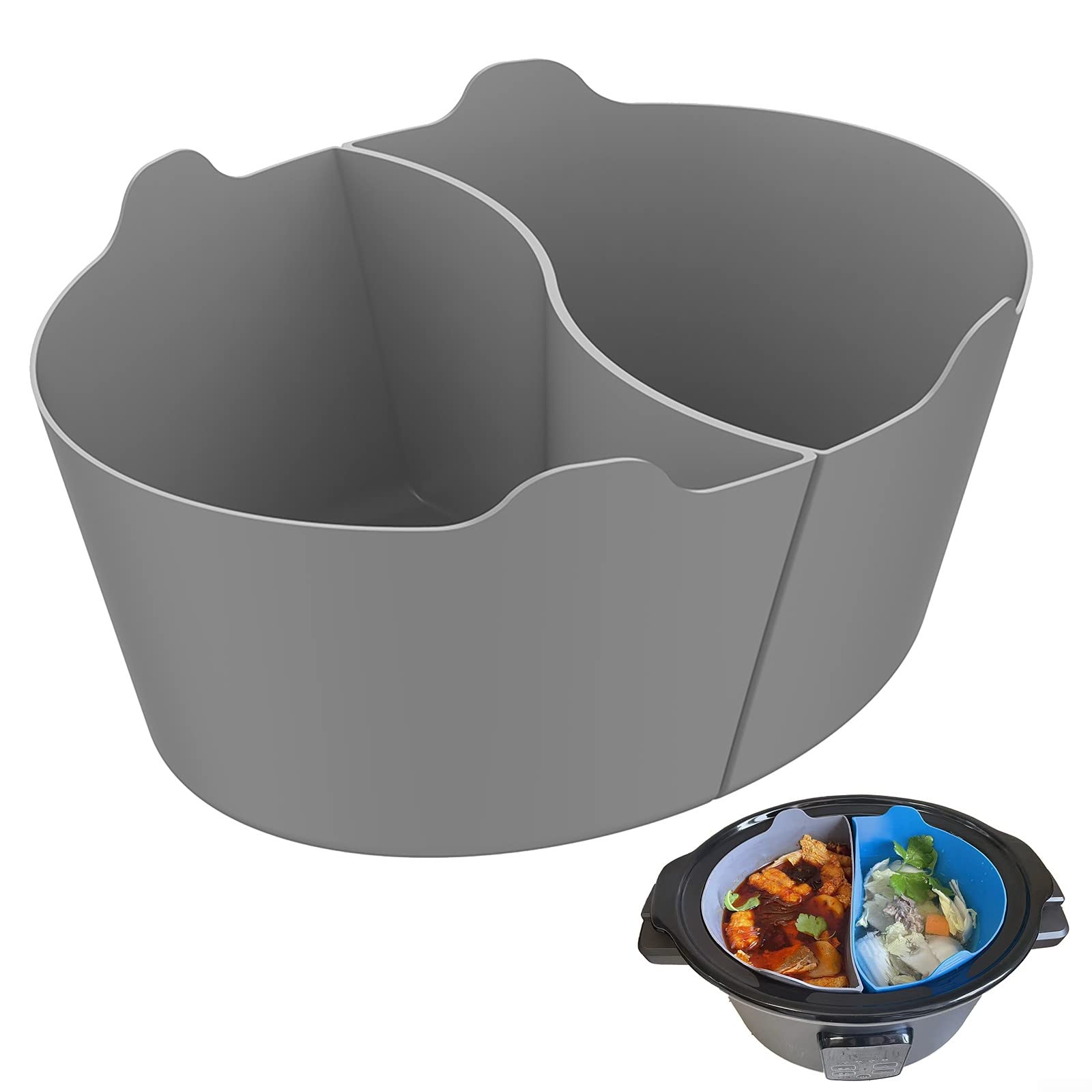 Силіконовий вкладиш Oniissy для мультиварки 6 Qt, BPA Free, фото №1